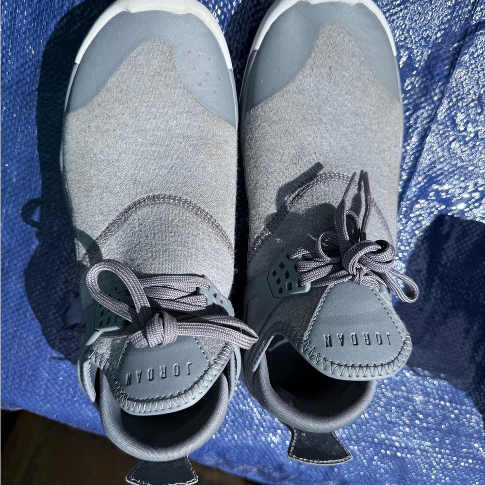 Jordan Lunarlon Charcoal Gray Sneakers